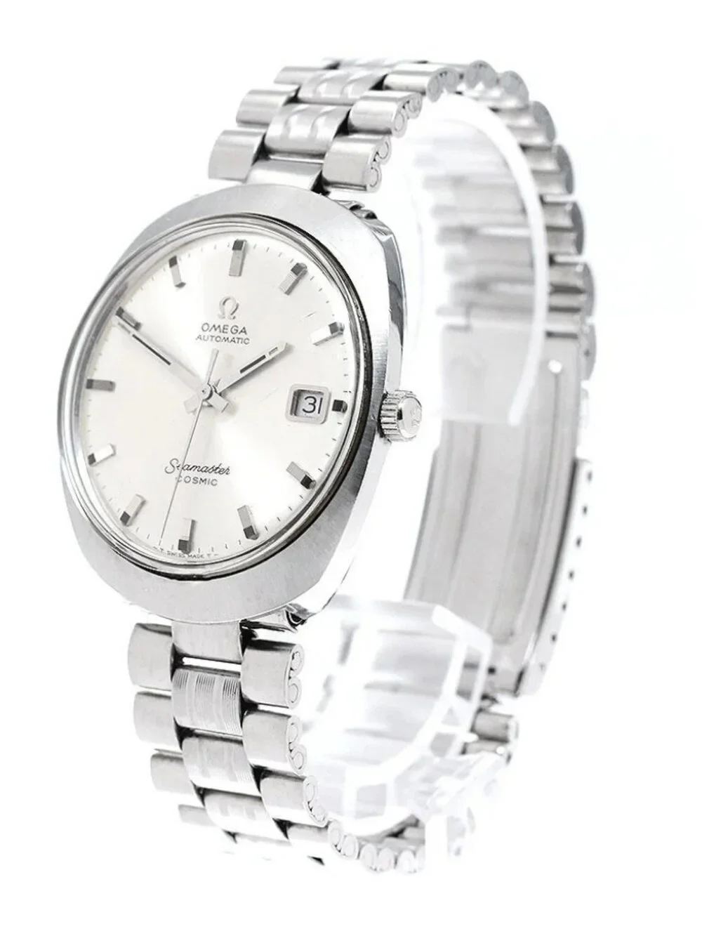 OMEGA Seamaster Cosmic 166.045-TOOL107 Date Silver Dial Automatic Men's_965414